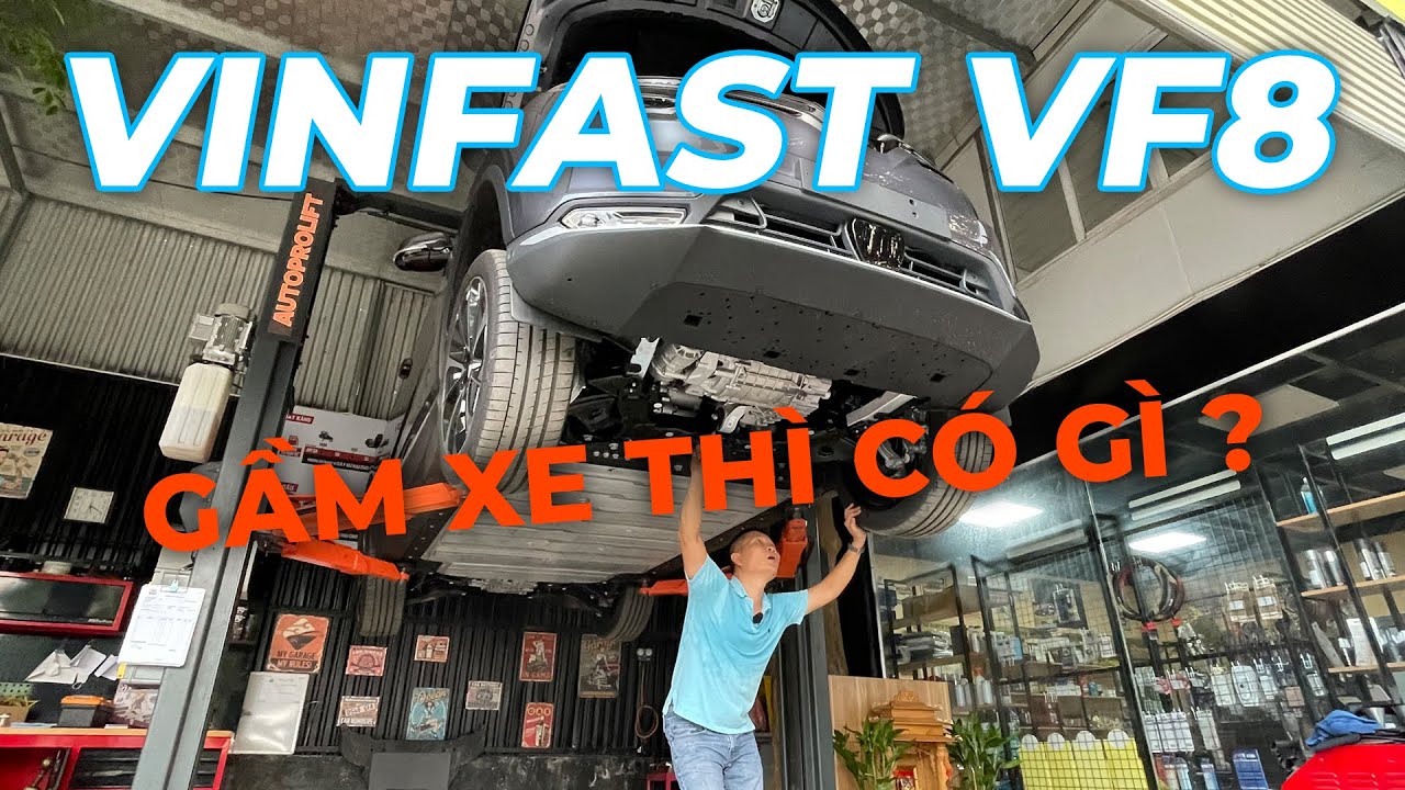 Soi gầm VinFast VF8: Vượt trội so với xe cùng mức giá | Whatcar.vn