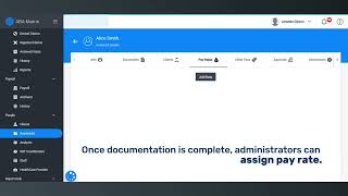 Employee Onboarding in ABA Matrix