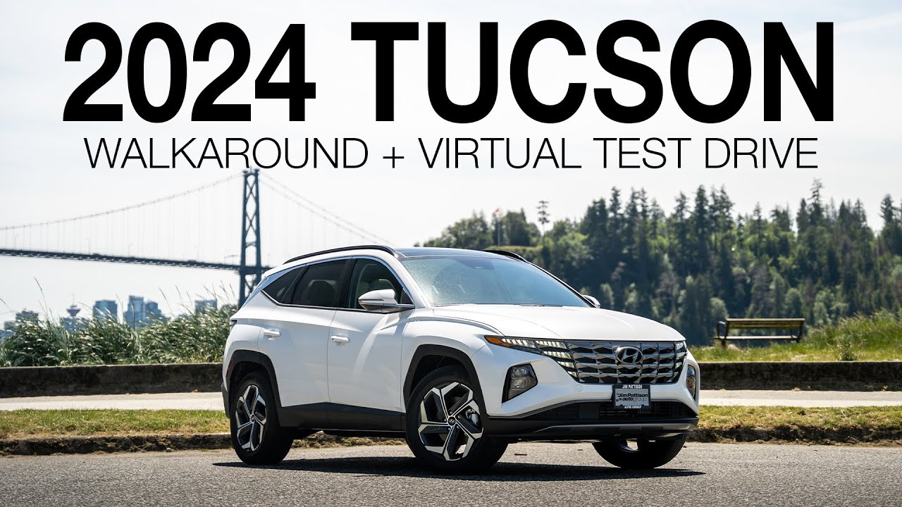2024 Hyundai Tucson Luxury Hybrid AWD Walkaround and Virtual Test Drive ...