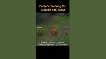 Cách để ẩn động tác tung lốc của Yasuo  #lienminhhuyenthoai #leagueoflegends #yegi #gaming #yasuo