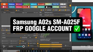 Samsung A02s Sma025f Frp Google Account Bypass With Unlocktool