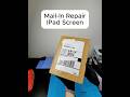 MAIL IN REPAIR FOR AN IPAD SCREEN!! #education #brokenfix #smartphone #brokenscreen #brokenphone