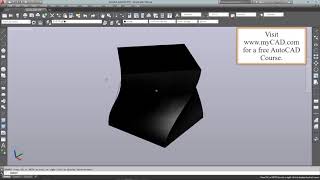 AutoCAD Tutorial Lesson 3-7A Extrude P3 (Complete Beginners Course)