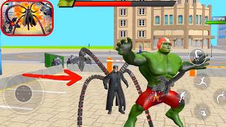 🔴SPIDER FIGHTING VILLAINS😈DR Octopus Game🔴Superhero Crime Open World War🔴Guitar Simulator screenshot 5