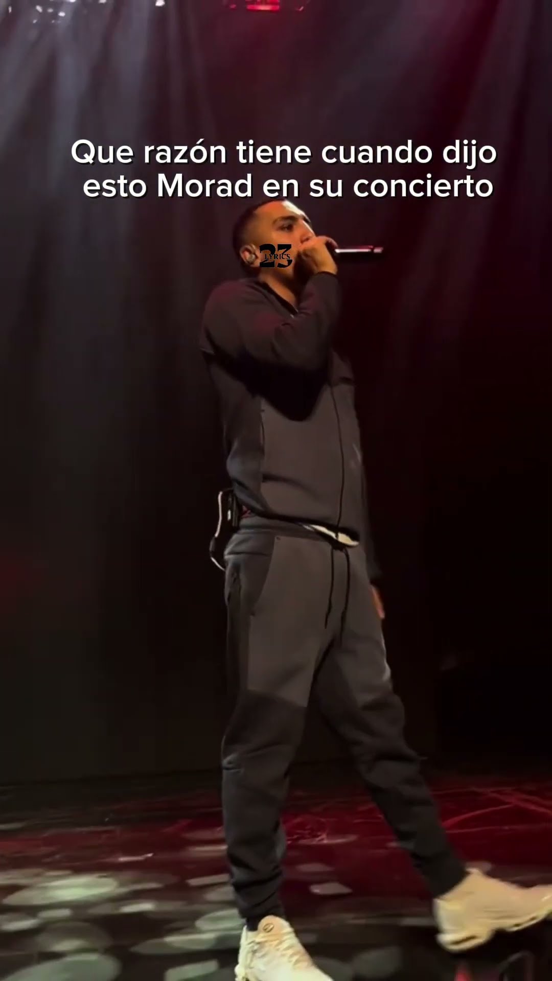 Esto dijo morad en su concierto #morad #shorts
