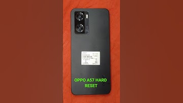 Oppo A57 2022 Hard Reset | #shorts