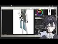 【お絵描き】ご飯まで雑談しながらゆったりお絵描きだよ【#Vtuber #チル】