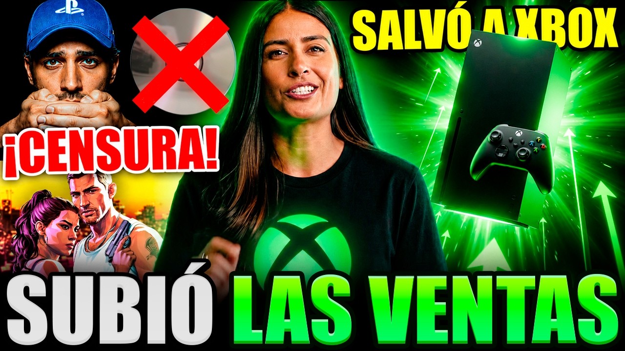 🔥 GANAMOS: XBOX SUBE en VENTAS 📈 CENSURA en PLAYSTATION ⚠️ GTA VI A 30FPS