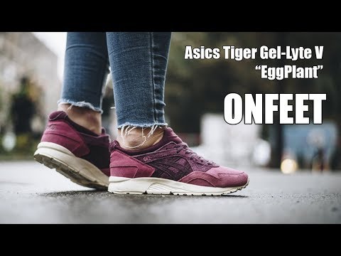 asics gel lyte eggplant