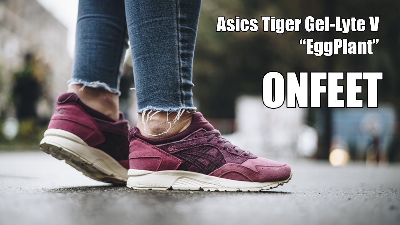 asics gel lyte v eggplant