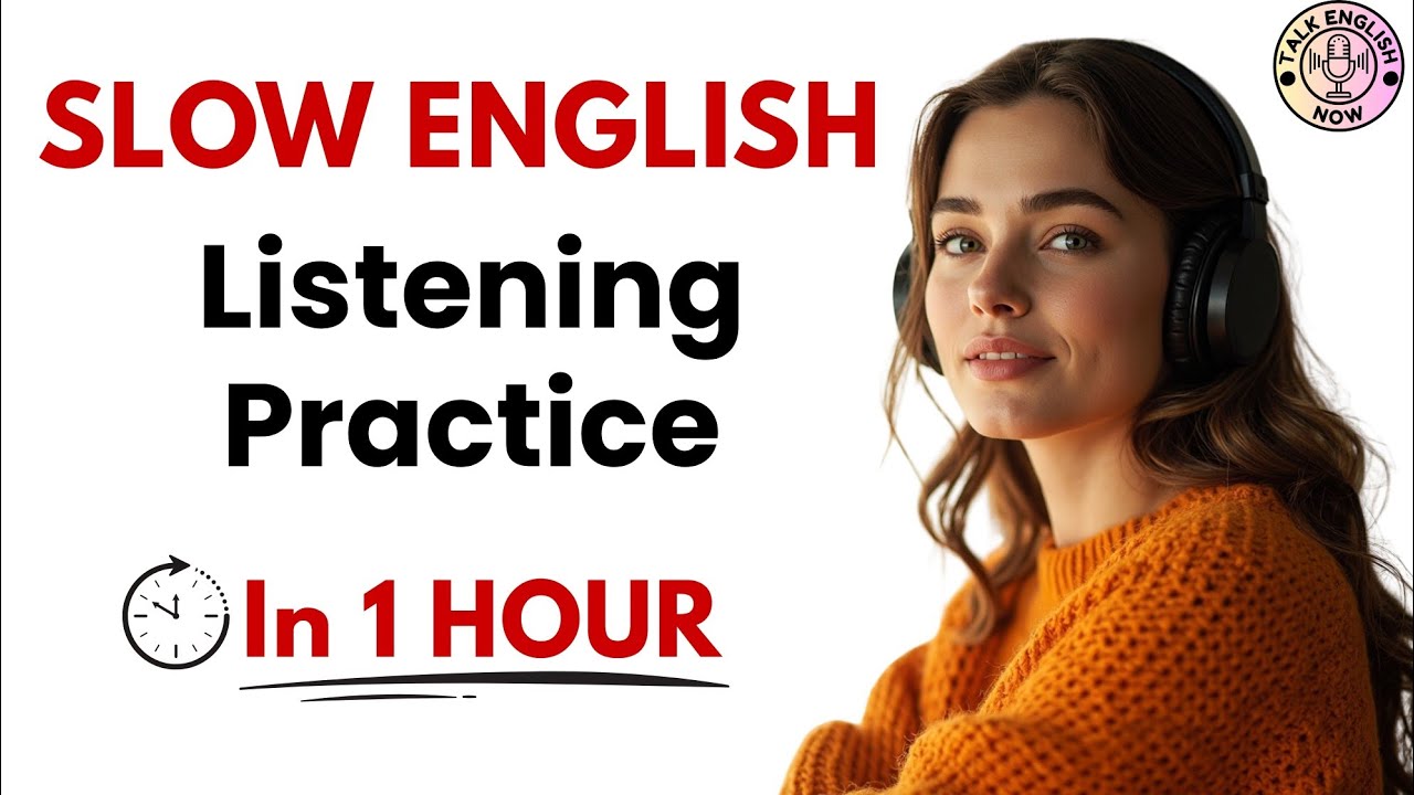 Slow English Listening Practice | Shadowing for Fluency | Daily English ...
