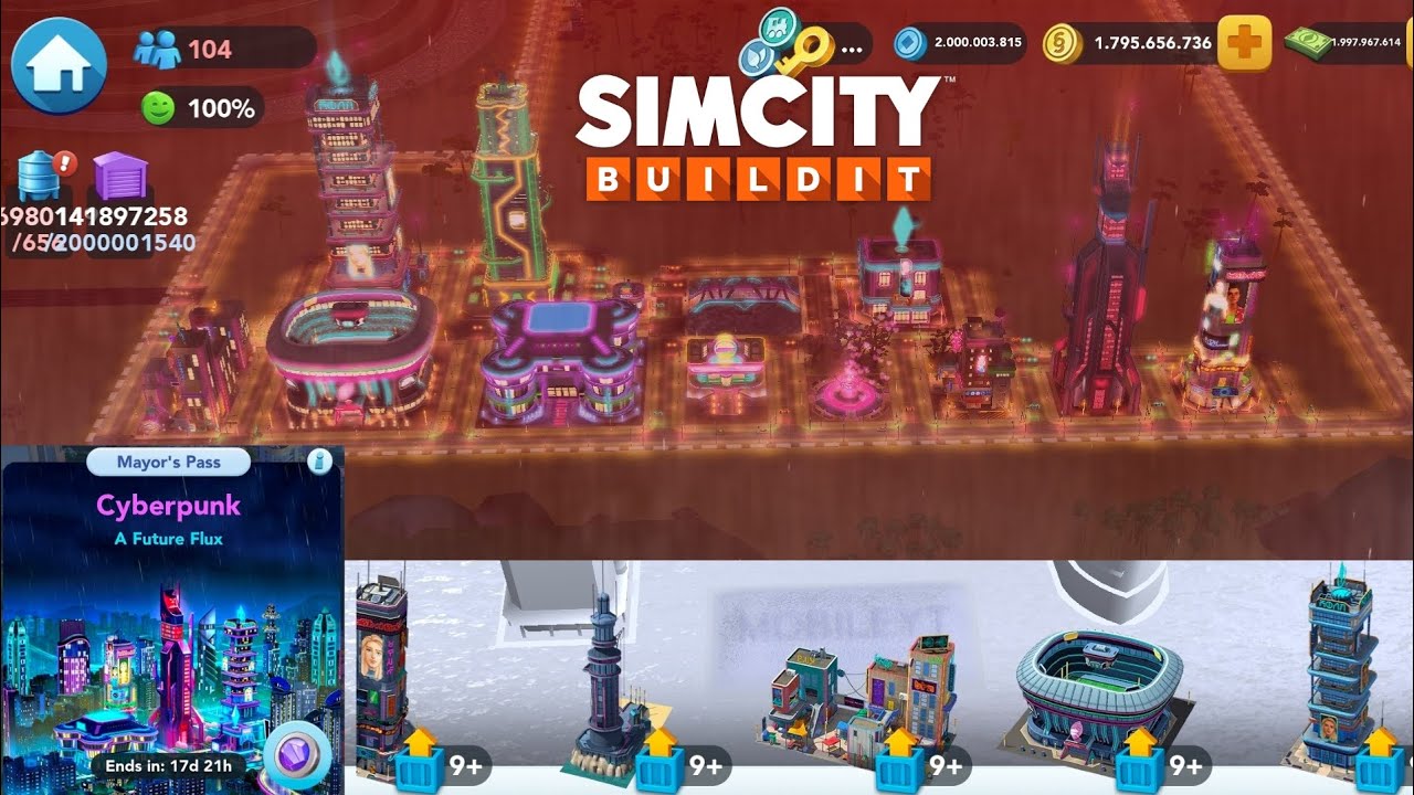 SimCity BuiltIt | Cyberpunk 2026 | Hacked Gameplay 