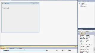 Writing your first program