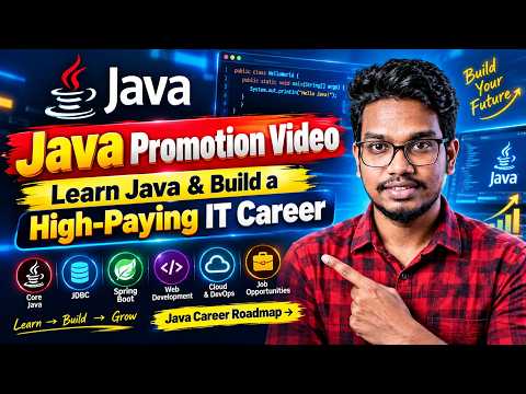 Java Promotion Video | Learn Java & Build a High-Paying IT Career | Java Course in Telugu