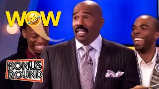 Funny Answers & Moments On Family Feud With Steve Harvey