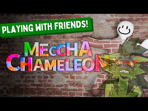 Playing Meccha Chameleon with friends while being GREEN!!! ALWAYS GREEN