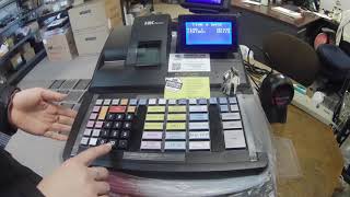 How to Change the Date/Time on the HK-7200/7215/7240 Cash Register