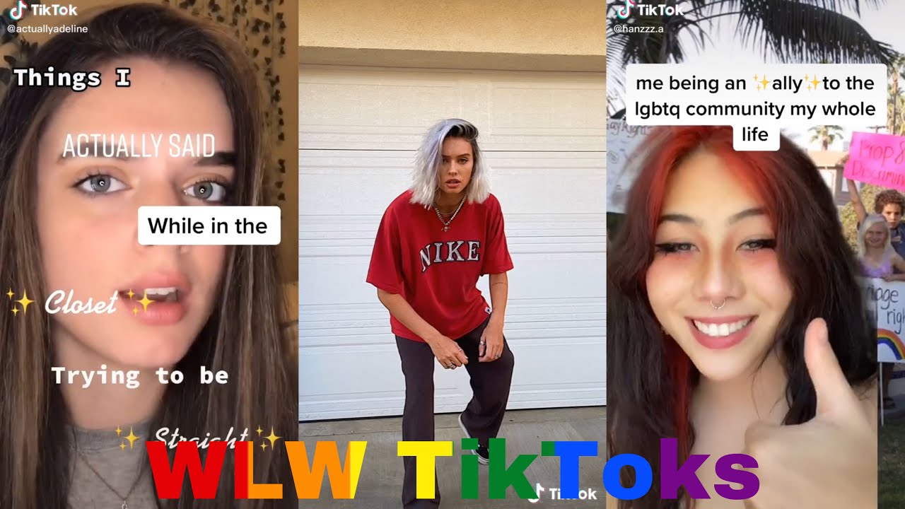 WLW Tiktoks because i’m freaking back!! //sapphic tiktoks to watch when ...