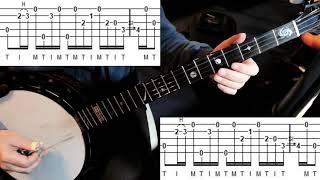 Bluegrass Banjo Licks - Two Alan Munde Style Licks in D7. Yes there are Duo!!