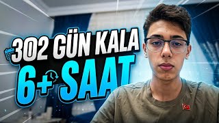 YKS YE 302 GÜN KALA ÇITIRINDAN 6+ SAAT ÇALIŞMA 