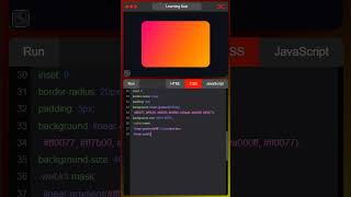 Dynamic Gradient Border Animation