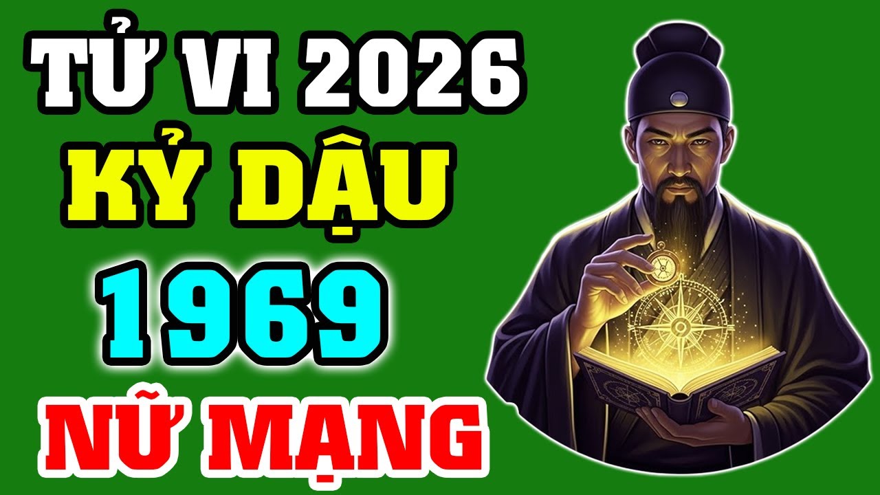 Tử Vi Năm 2026 Tuổi Kỷ Dậu 1969 Nữ Mạng | Tài Lộc Khởi Sắc, Gia Đạo An Vui