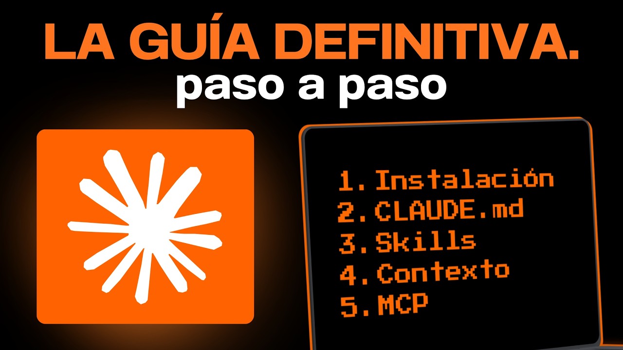 Guía Completa de Claude Code para Principiantes (sin tonterias) - YouTube
