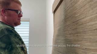 How To Install Natural Shades