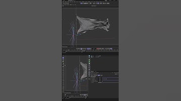 Battle Flag Tear Animation   Cinema 4D Tutorial #short
