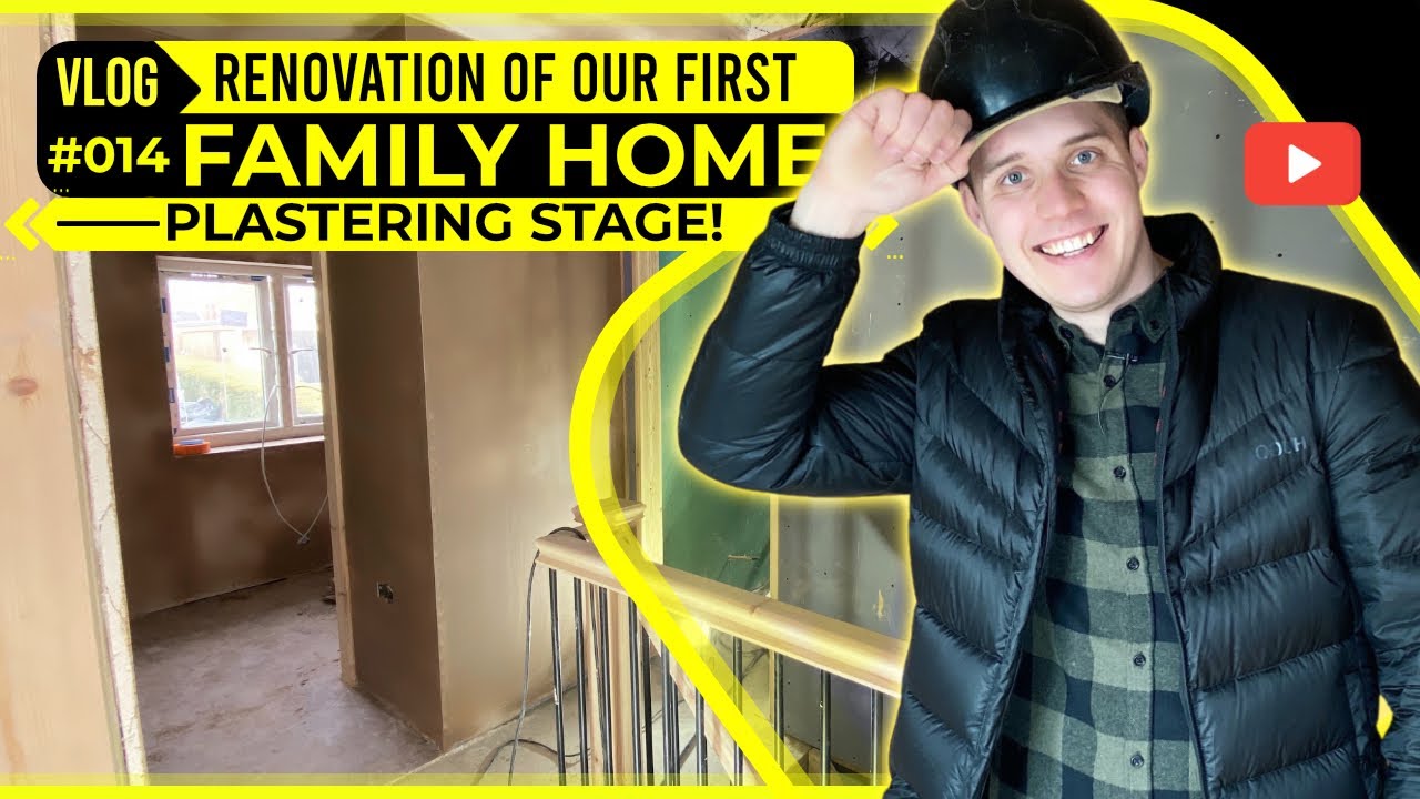 New Family Home | Plastering Stage! | Aidas Grubliauskas | Vlog #014