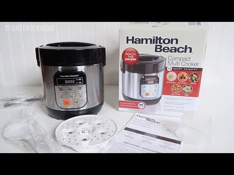 Hamilton Beach 1.5 Quart Compact Multi Cooker 1.50 quart Egg Rice