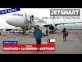 Vuelo Santiago - La Serena en JetSmart ida y vuelta en el mismo día, Airbus A320 + Tour Aéreo