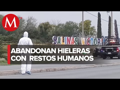 Hallan cuerpo mutilado en hieleras en Salinas Victoria, Nuevo León