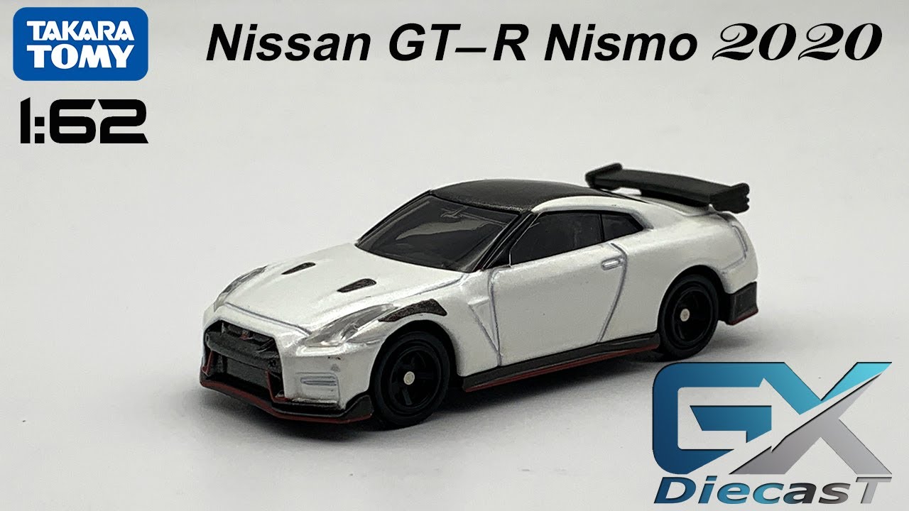 1/62 Tomica Nissan GT R Nismo 2020 (WHITE) - YouTube