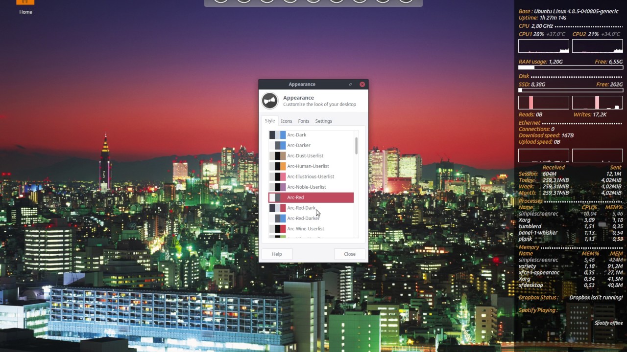 linux mint 18 xfce 21 how to set the fonts bigger YouTube