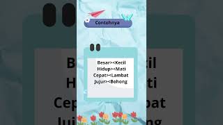 Perbedaan Antara Antonim Dan Sinonim