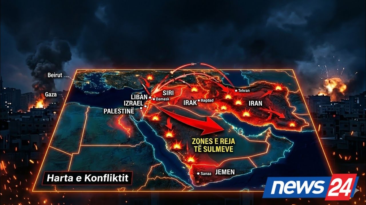 Zgjerohet harta e sulmeve në Lindjen e Mesme!