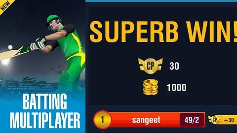 Batting Multiplayer - Latest WCC2 update review & Gameplay World Cricket Championship 2 aNdroid  IOS