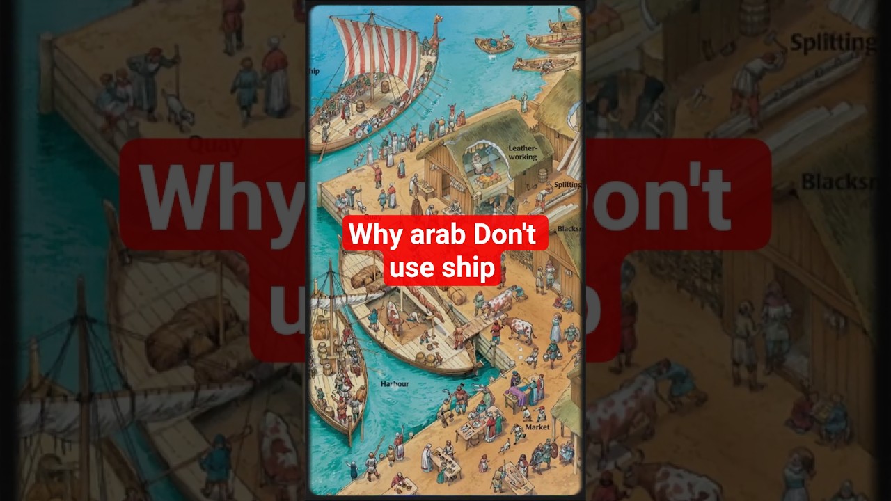 The reason why Arabs didn’t have warships. #history