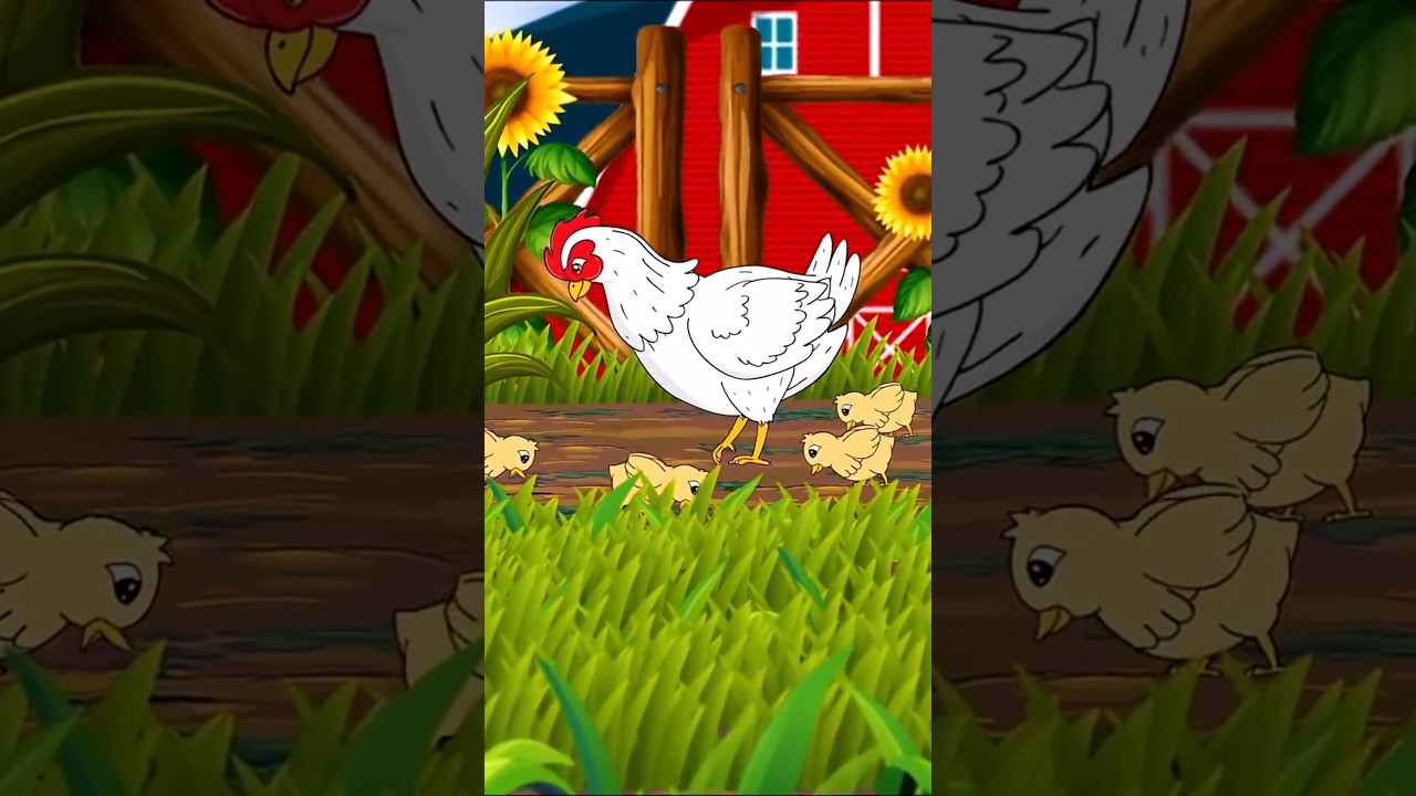 ไก่กุ๊กกุ๊กไก่ เลี้ยงลูกมาจนใหญ่ไม่มีนมให้ลูกกิน #เพลงเด็ก #เพลงเด็กในตำนาน