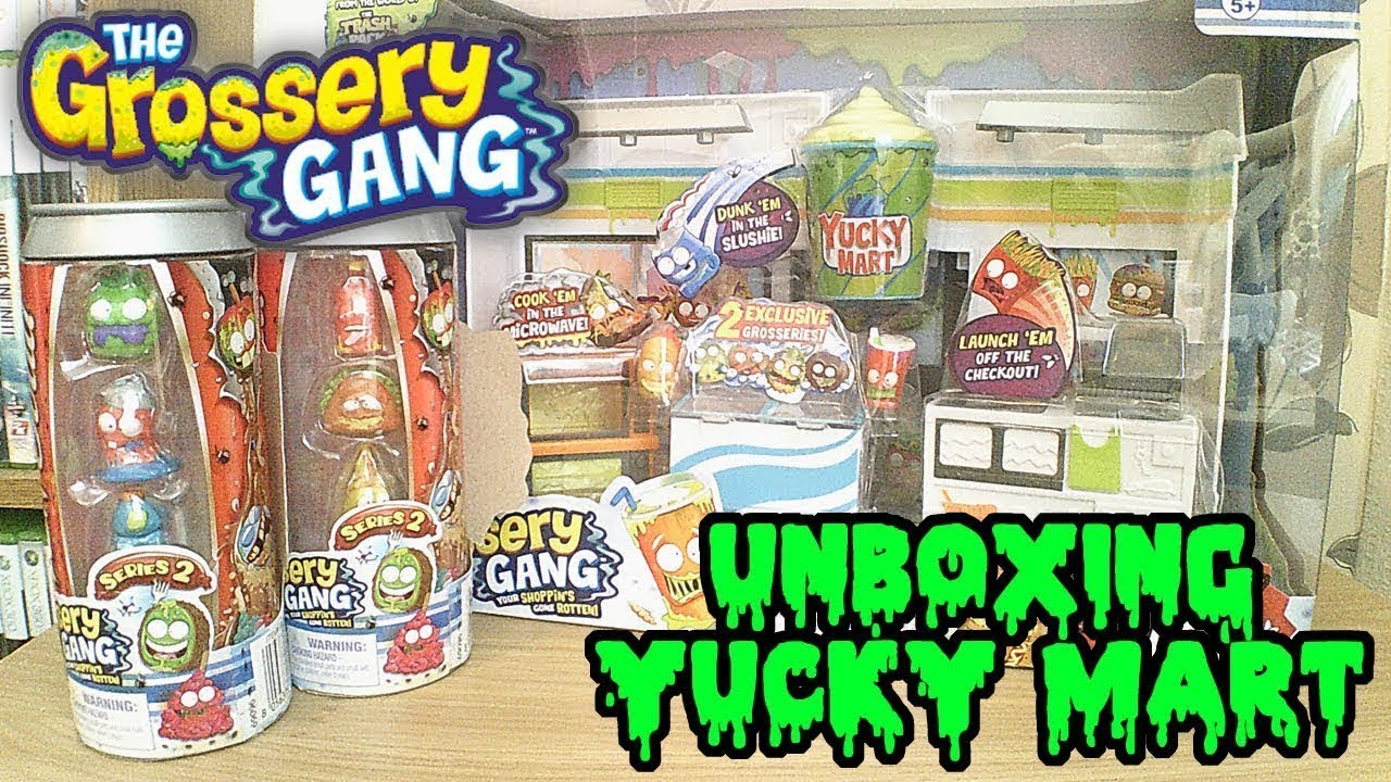 Unboxing: The Grossery Gang Yucky Mart Playset