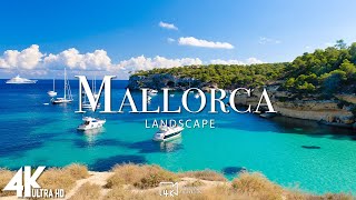 FLYING OVER MALLORCA (4K UHD) - Relaxing Music Along With Beautiful Nature Videos - 4K Video HD
