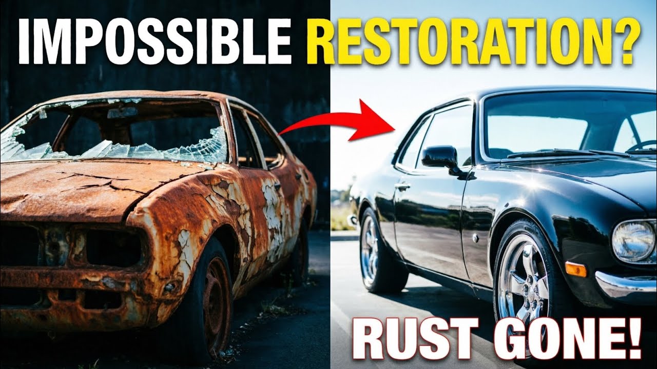 IMPOSSIBLE Restoration? Rust Gone! Full Car Restoration Process