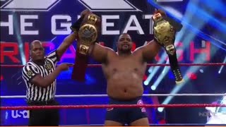Keith Lee VS Adam Cole WWE NXT THE GREAT AMERICAN BASH