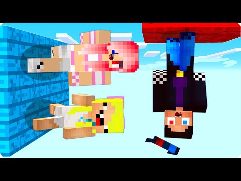 🙃МАЙНКРАФТ НО У КАЖДОГО РАЗНАЯ ГРАВИТАЦИЯ! ШЕДИ ЛЕСКА И НУБИК ТРОЛЛИНГ MINECRAFT