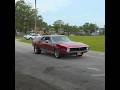 1972 AMC Javelin Classic Car Exhaust Sound Drive By at the Car Show Cruise In