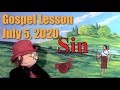 Matthew 11:16-19,25-30 Gospel Lesson For Children's Church, Sunday School, Revised Common Lectionary