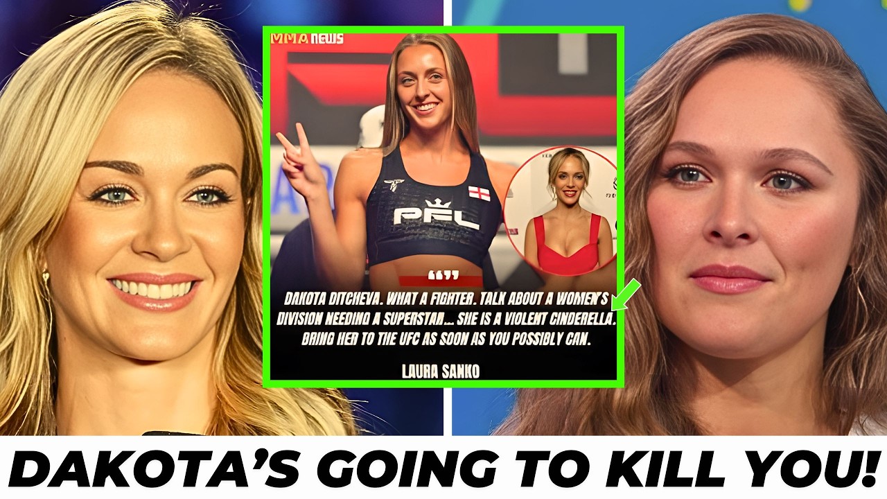 1 минуту назад: Лора Санко посылает смертельное предупреждение Ронде Роузи – Дакота – та, кто пол...