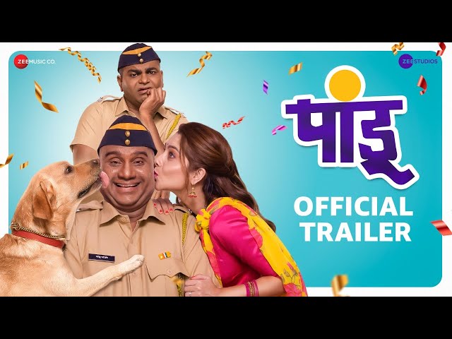 Pandu | Official Trailer | Bhau Kadam | Kushal Badrike | Sonalee | Viju Mane | Zee Studios class=