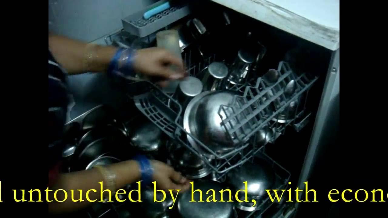 Bosch Dishwasher l Intensive Cycle with Vario Speed Quick Demo (demo 2) YouTube